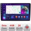 Navigatie Alfa Romeo 159 2005-2011 QLED 2K Octa core 4+32 DSP 360 Optic FHD internet gps radio carplay android auto Kit-+EDT-E409-2K CarStore Technolo