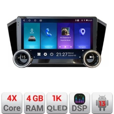 Navigatie VW PASSAT 2015- Kit-518 Edotec 4+64 10.5 inch Incell 1K android Wifi 5Ghz gps internet CarStore Technology foto