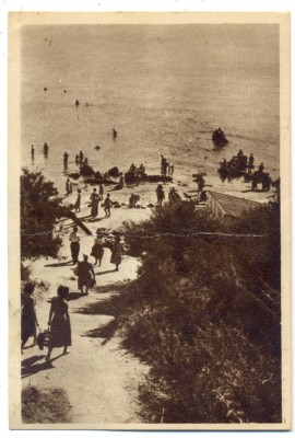 AD 879 C. P. VECHE -VASILE ROAITA-SPRE PLAJA -RPR-TIMBRU CU SUPRATIPAR-TARGU JIU foto