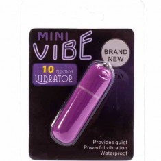 Lady Finger - Glonț vibrator, mov, 6.2 cm