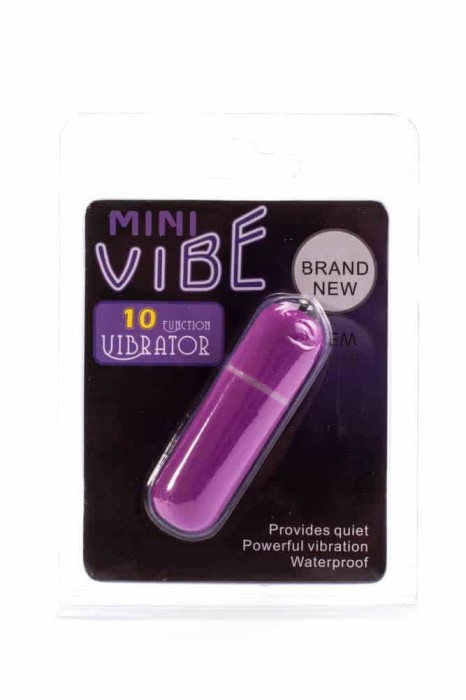 Lady Finger - Glonț vibrator, mov, 6.2 cm