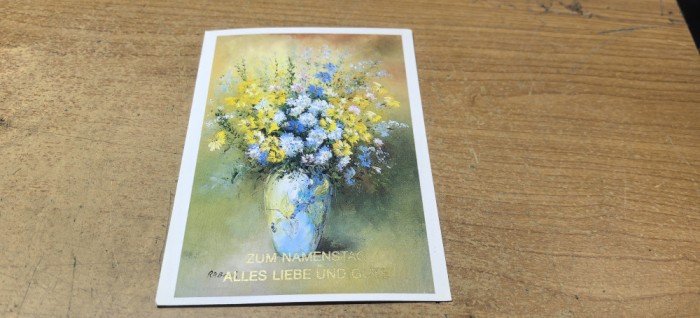 Felicitare germana #A8006han
