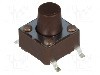 Microintrerupator, 6.2x6.2mm, OFF-(ON), SPST-NO, DIPTRONICS - DTSM-63N-V-B