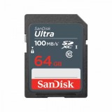 Cumpara ieftin Card Memorie SDXC SanDisk Ultra, 64Gb, Clasa 10 SDSDUNR-064G-GN3IN