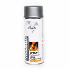 Vopsea Spray Temperaturi Inalte (Argintiu) 400Ml Brilliante 137719 01453