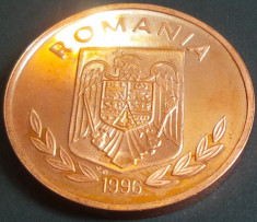 PROBA MONEDA 100 LEI - ROMANIA, anul 1996 * CJACOD 99 --- UNC RARA!!! foto
