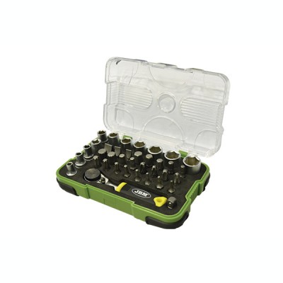TRUSA DE 38 PIESE CU CLICHET TELESCOPIC DE 1/4` JBM 841 foto
