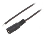 Cablu Alimentare DC 5.5/2.5 2m Negru