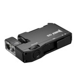 Lanterna EDC Wuben G5 neagra, 400 lm, cap rotativ 180 , RGB, USB-C, baza magnetica (G5-Black)
