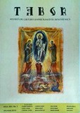 Tabor. Revista de cultura si spiritualitate romaneasca, anul XIII, nr. 1,