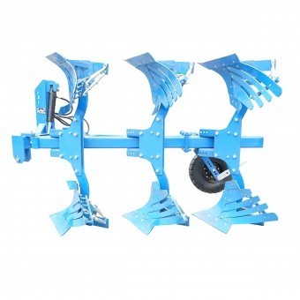 Plug agricol cu 3 (2+1) trupite reversibil hidraulic, cormane crestate Konig Traktoren foto