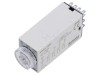 Timer 1&divide;10s 4PDT AUTONICS, releu 250VAC/3A, 24VDC/3A, soclu 24VDC