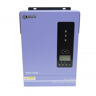 Invertor solar hybrid 3.0 KW, 24V, 80A MPPT, monofazic, OFF-GRID, EVO-3200 Bourget