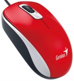 MOUSE Genius, &amp;quot;DX-110&amp;quot;, PC sau NB, cu fir, USB, optic, 1000 dpi, butoane/scroll 3/1, , rosu, &amp;quot;31010116104&amp;quot; (timbru verde 0.18 lei)