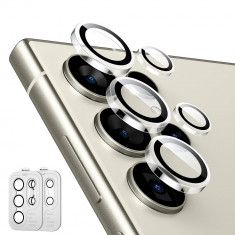 Folie Camera pentru Samsung Galaxy S24 Ultra (set 2), ESR Lens Protector Tempered Glass, Clear