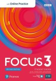 Focus 3 Student's Book and ActiveBook with Online Practice, 2nd edition (B1+) - Paperback brosat - Pearson