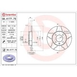 Set disc frana Audi 80 B1 Sedan (80 82) 05.72-07.78, 80 B2 Sedan (811 813 814 819 853) 08.78-03.87, Coupe B2 (81 855 856) 07.80-10.88; Seat Cordoba (