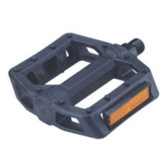 Pedale MTB/BMX din nylon, cos cu bile, ax otel tratat cu bor, marime ax 9/16", dimensiuni 108x103 mm