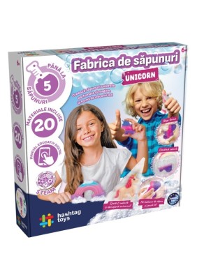 SET FABRICA DE SAPUN UNICORN foto
