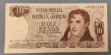 Argentina - 10 Pesos ND (1973-1976) s126D