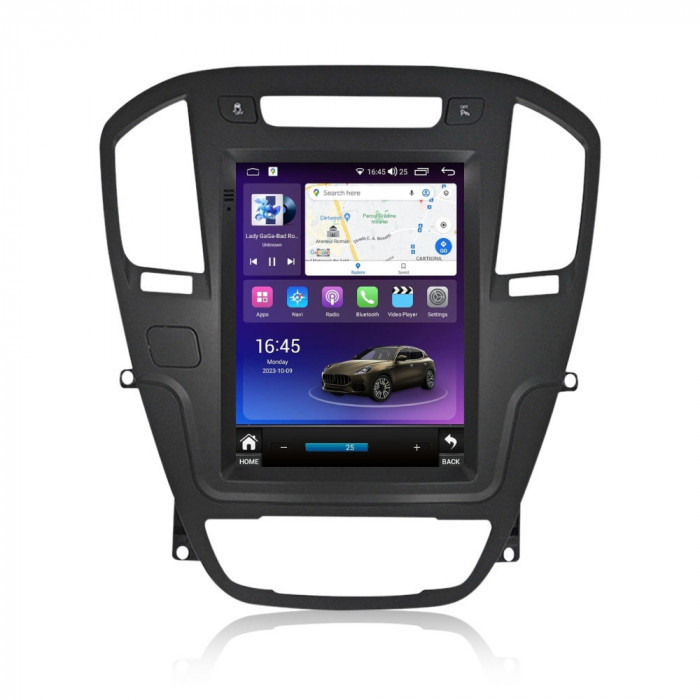 Navigatie dedicata cu Android tip tesla Opel Insignia A 2008 - 2013, 4GB RAM,