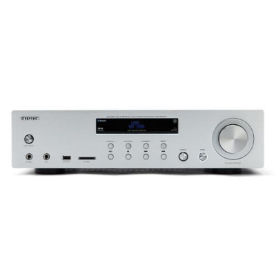 AIWA 120 W RMS STEREO AMPLIFIER with BLUETOOTH Silver foto