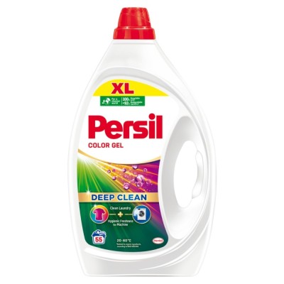 Detergent de rufe, lichid, Persil Deep Clean Color, 2.475 L, 55 de spalari foto