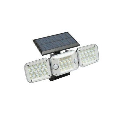 Lampa LED cu panou solar telecomanda si baterie 2000mAh, IP65 Cod: BK69957 Automotive TrustedCars foto