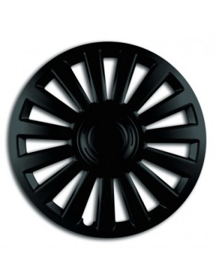 Set capace roti 14` negre luxury 4buc foto
