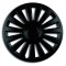 Set capace roti 14` negre luxury 4buc