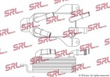 Radiator racire ulei motor, termoflot Maserati Ghibli, Quattroporte, motor: 3.0 V6 T, radiator transmisie, 80x140x46, SRLine, Aluminiu, 670002934