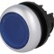 Comutator apăsare 22mm albastru