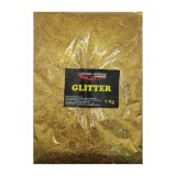 Cumpara ieftin Sclipici Decorativ Auriu Intens 0.3mm 1 Kg