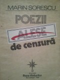 Marin Sorescu - Poezii alese de cenzura (Editia: 1991)
