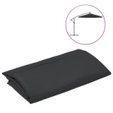 Cumpara ieftin vida XL Panza de schimb umbrela de soare consola, negru, 350 cm