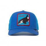 Sapca Goorin Brothers Trucker Killer Whale Albastru - Cod 729453756959, Marime universala