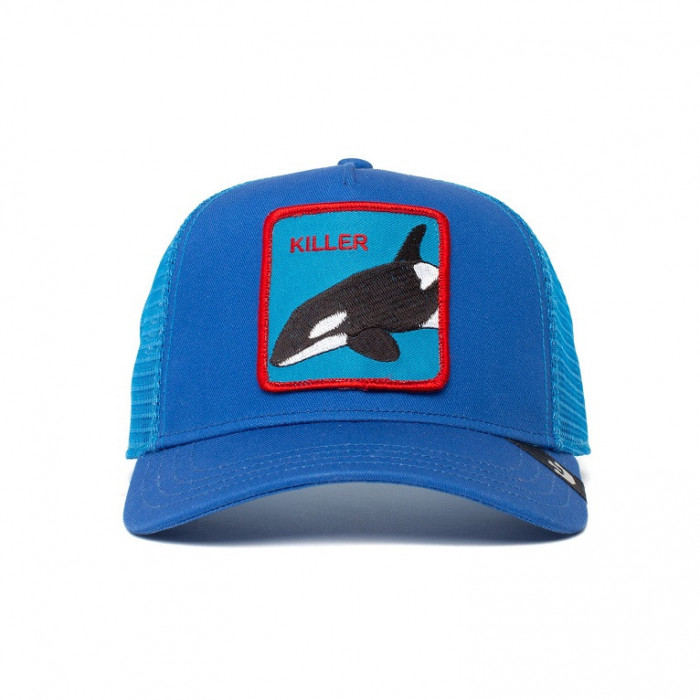 Sapca Goorin Brothers Trucker Killer Whale Albastru - Cod 729453756959