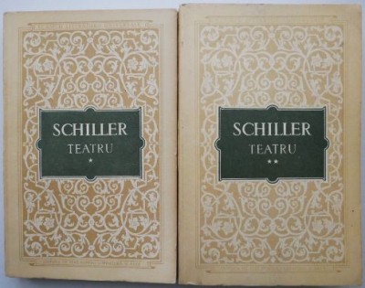 Teatru (2 volume) &amp;ndash; Schiller foto