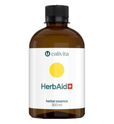 Concentrat din 53 Plante Medicinale HerbAid+ 300 mililitri Calivita foto