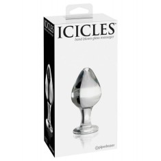 Dop anal sticla Icicles No. 25 - Plug anal din sticla foto
