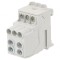 Bloc de distribuție 10mm2 25mm2 gri