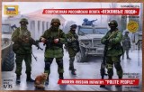 Kit MODERN RUSSIAN INFANTRY &bdquo;POLITE PEOPLE&rdquo; - ZVEZDA Cod 3665 1/35 DIORAMA MACHETA FIGURINE ASAMBLARE HOBBY WWII SOLDAȚI GERMANI AMERICANI RUȘI