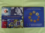 GERMANIA - Plic Filatelic si Set Monede DM 2001 A / Euro 2002 A - UNC