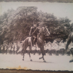 Ofiter roman calare, parada 10 mai 1934// posibil Ploiesti