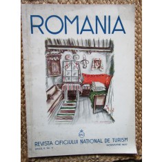 ROMANIA - REVISTA OFICIULUI NATIONAL DE TURISM - an II, nr. 11, 1937