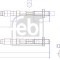 FEBI BILSTEIN 185894 Articulatie axiala, cap de bara