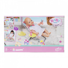 BABY born - Set plaja - umbrela cu scaun si accesorii 43 cm foto