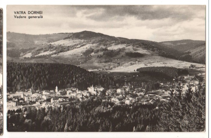 CPIB 22409 - CARTE POSTALA - VATRA DORNEI, VEDERE GENERALA, RPR, NECIRCULATA