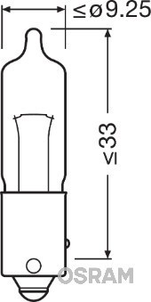 Bec 12V Hy21w Ultra Life Osram 506070 64137ULT foto