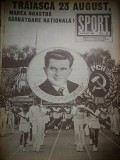 Revista Sport, Nr. 8, August 1988 - Fotbal, Atletism, Alte Sporturi - Editie Colectie